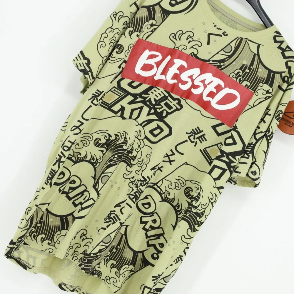BAILEY APPAREL HUSTLE BLESSED GRAPHIC TSHIRT‎ - Picture 3 of 7